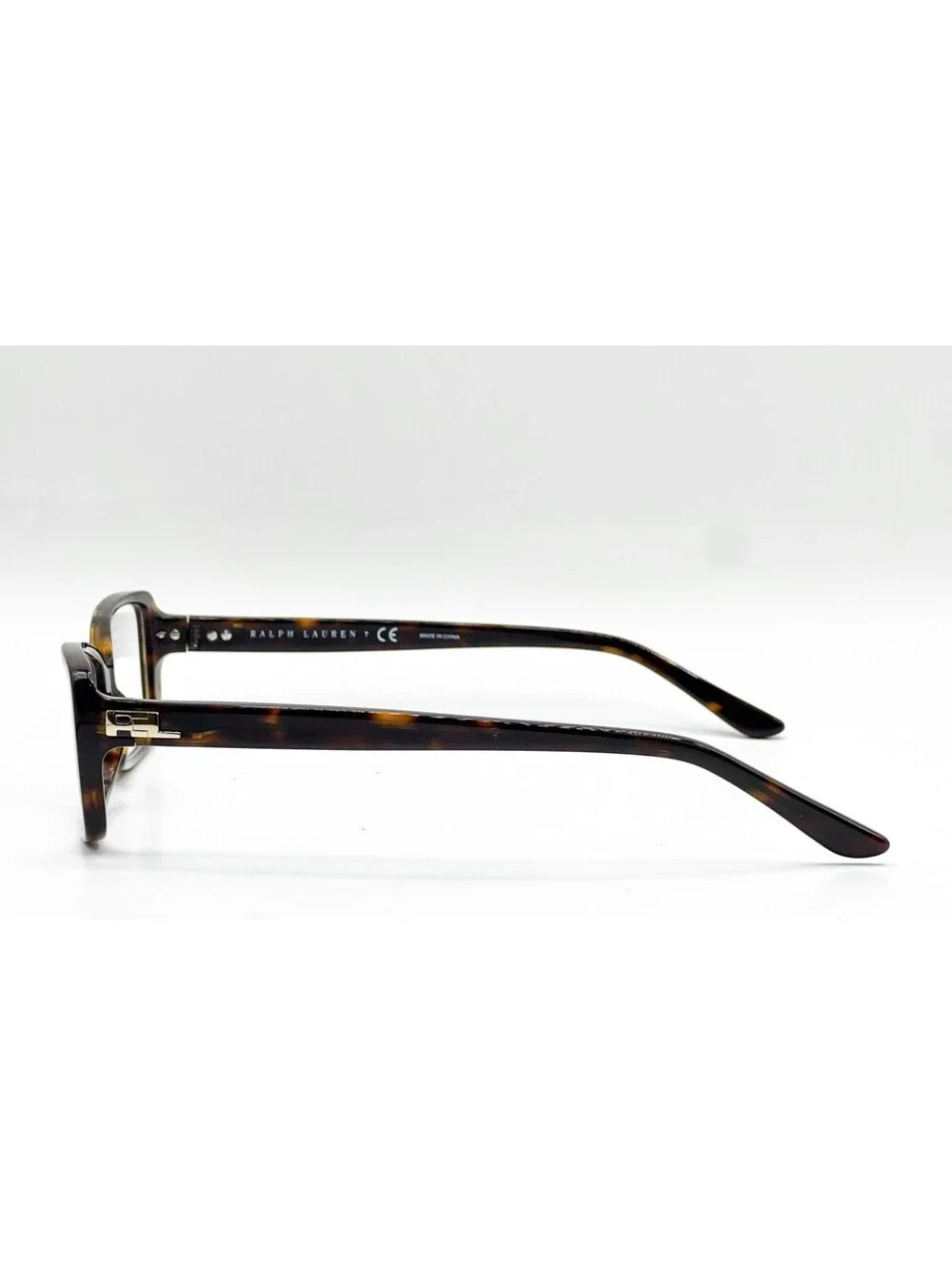 Ralph Lauren RL 6114 5003 Shiny Havana Rectangle Eyeglass Frames 53-16-135